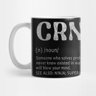 CRNA - Definition Design Mug